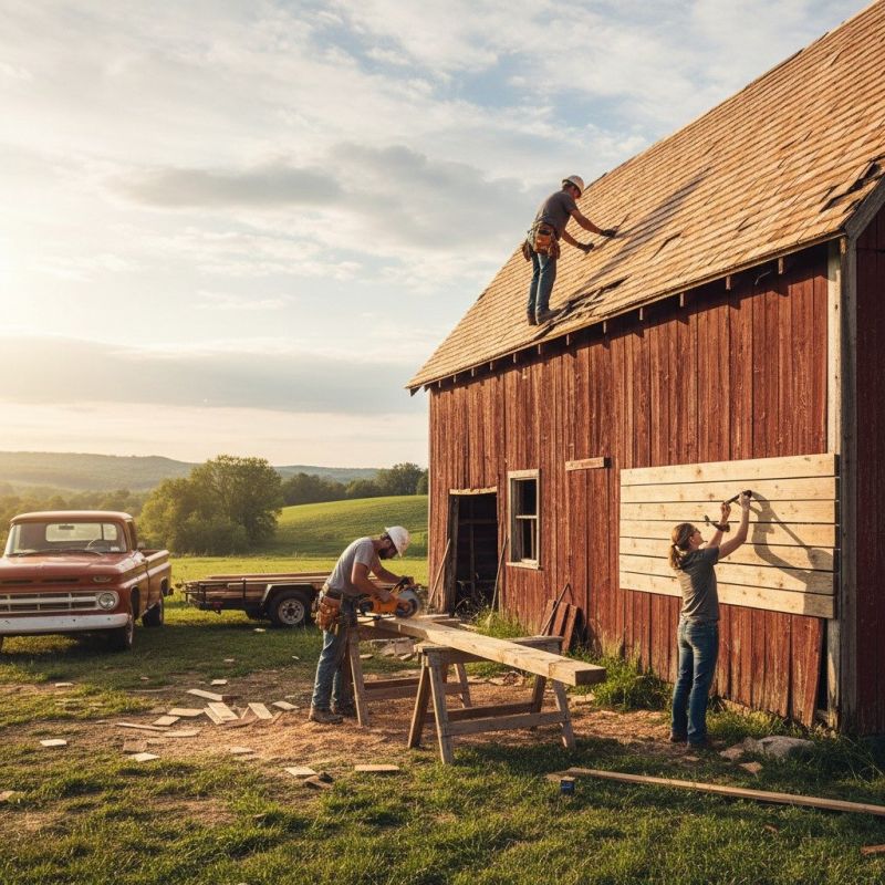 Barn Roof Replacement detail